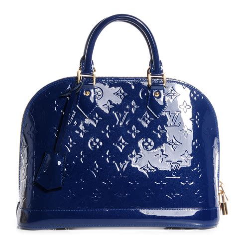 louis vuitton alma blue|Louis Vuitton Alma vernis.